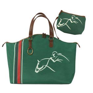 COPY - Horse / Equestrian Theme Tote Bag Catch-Al…